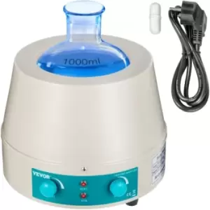 Image of VEVOR Magnetic Stirrer 1000ml Heating Mantle 500W Adjustable Heating Mantle Stirrer 0-2000RPM Electrothermal LabTemperature Control 220V/450°C