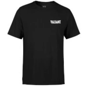 Image of Valiant Comics Logo Text Pocket T-Shirt - Black - M