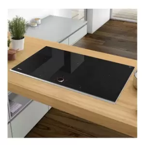 Image of Neff T59TS61N0 Built In 90cm 5 Zone Flex Induction Hob in Black St