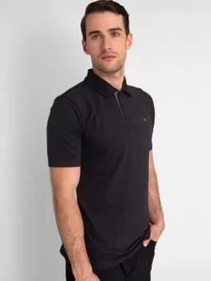 Image of Calvin Klein Golf Newport Polo, Black, Size S, Men