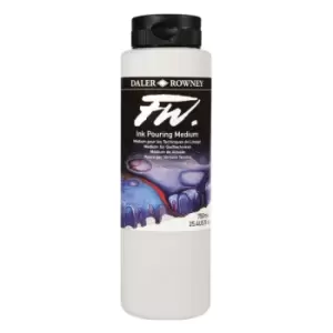 Image of Daler-Rowney FW Artists Acrylic Ink 750ml Pouring Medium