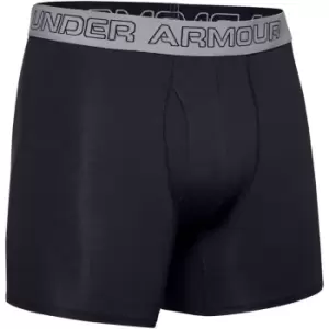 Image of Under Armour Cotton 3 Pack of Boxers Mens - Black