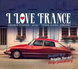 Image of I Love France by Various Artists CD Album