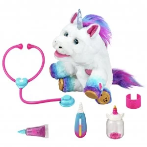 Image of Little Live Rainglow Unicorn Vet Set