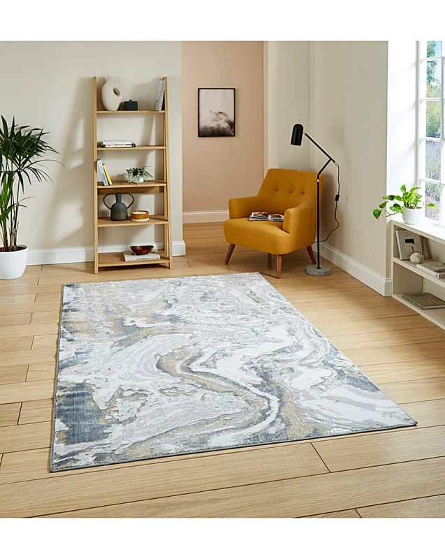 Image of Think Rugs Think Rugs Tidal Swirl Rug Multi - Think Rugs - Size: 120X170 Multi 120X170 RT37202
