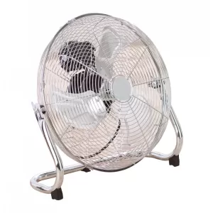 Image of Daewoo 100W Chrome Floor Fan