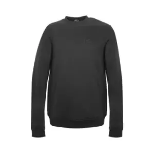 Image of Fabric Crew Sweater Mens - Black