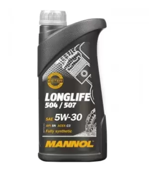 Image of MANNOL Engine oil VW,AUDI,MERCEDES-BENZ MN7715-1 Motor oil,Oil
