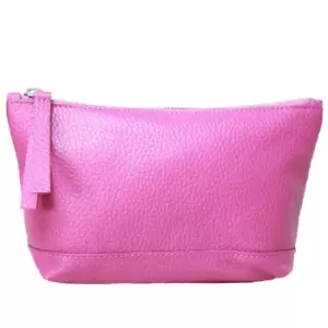 Image of Eastern Counties Leather Womens/Ladies Cora Make Up Bag (One size) (Fuchsia)