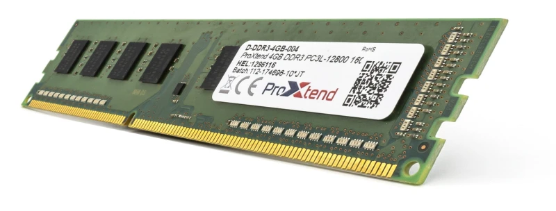 Image of ProXtend 4GB DDR3 PC3L-12800 1600MHz