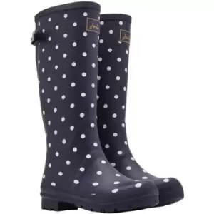 Image of Joules Womens Welly Print Tall Length Wellington Boots UK Size 8 (EU 42, US 10)