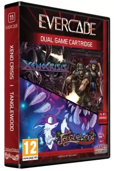 Image of Evercade Xeno Crisis/Tanglewood Dual Cartridge