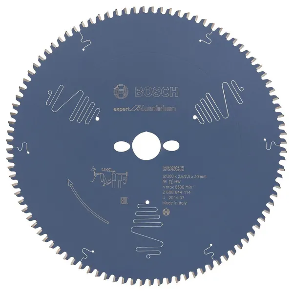 Image of Bosch Expert Aluminium Cutting Saw Blade Diameter: 300mm