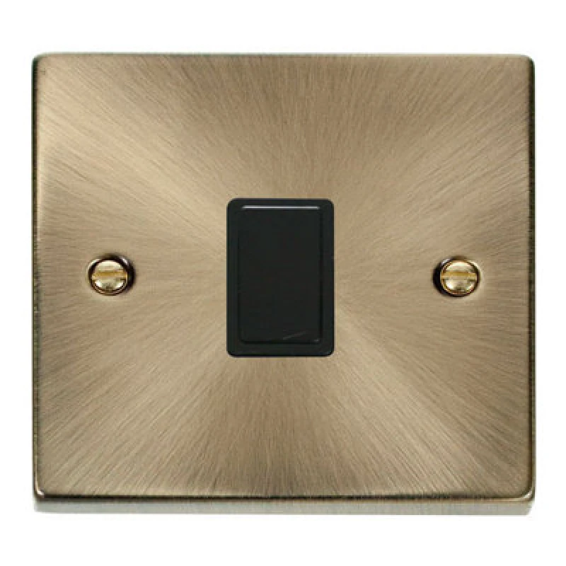 Image of SE Home Antique Brass 1 Gang 20A DP Switch Gold unisex