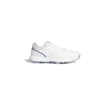Image of adidas 2021 S2G Golf Shoes - White/Grey1/Blue - UK7 Size: UK7