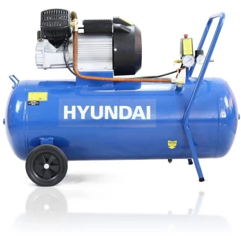 Image of Hyundai - HY30100V 100 Litre V-Twin Direct Drive Air Compressor
