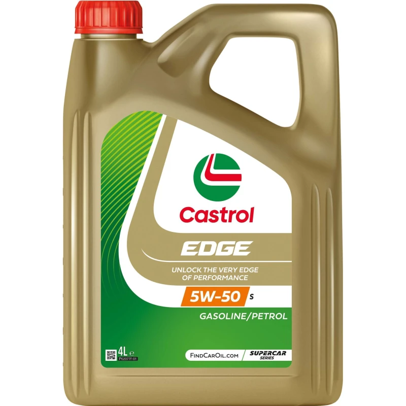 Image of Castrol 16061C Engine oil Castrol EDGE 5W-50 S Capacity: 4l Engine Oil (1862)