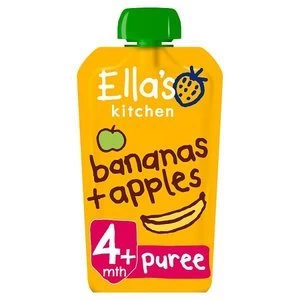 Image of Ellas Kitchen Organic Bananas & Apples 4m+ 120g