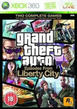 Image of Grand Theft Auto GTA Episodes From Liberty City Xbox 360 Game