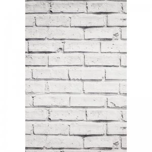 Image of White Brick Wallpaper
