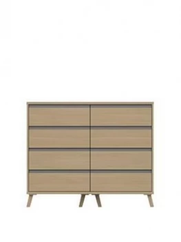 Image of Miller 4 + 4 Drawer Chest