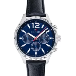 Image of Chronograph Quartz Blue Dial Mens Watch