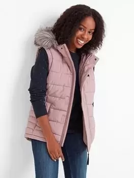 Image of TOG24 Cowling Polyfill Gilet, Pink, Size 14, Women