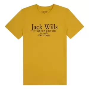 Image of Jack Wills Kids Carnaby T-Shirt - Yellow