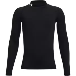Image of Under Armour Armour Mock Long Sleeve Baselayer - Black