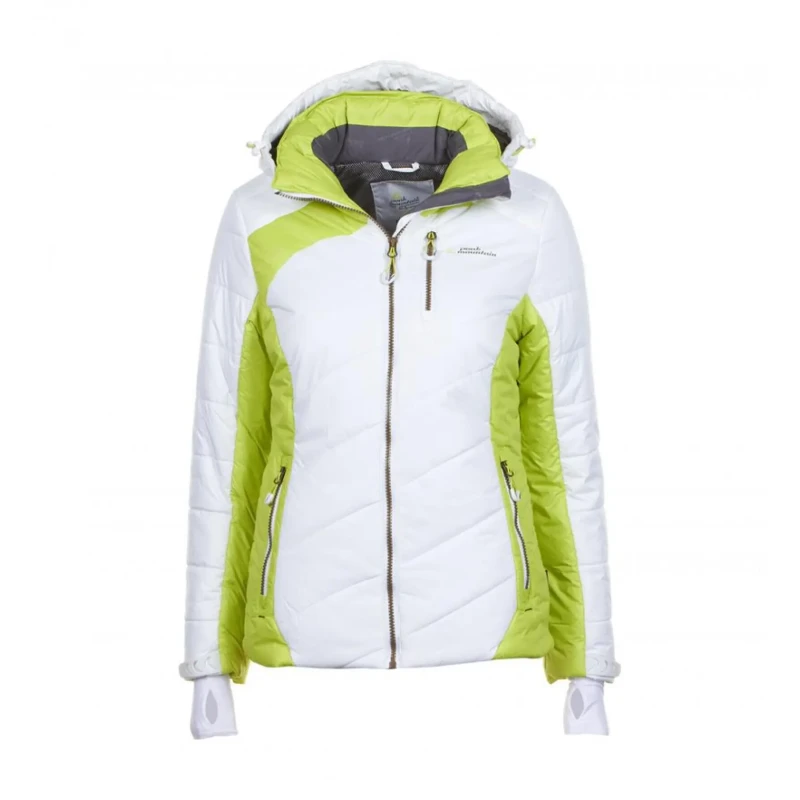 Image of Peak Mountain Womens ski jacket Peak Mountain Acilorg Blanc Female M