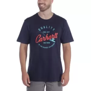 Image of Carhartt Mens Southern Lightweight Relaxed Fit T Shirt L - Chest 42-44' (107-112cm)
