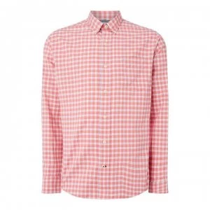 Image of IZOD Slim Oxford Check Shirt - Rapture Rose697