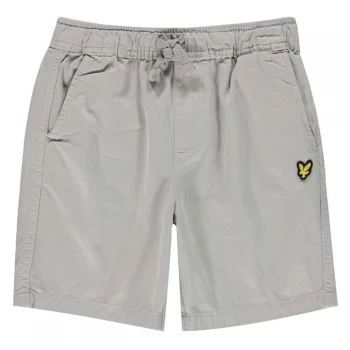 Image of Lyle and Scott Fleece Shorts Junior Boys - High Rise Grey
