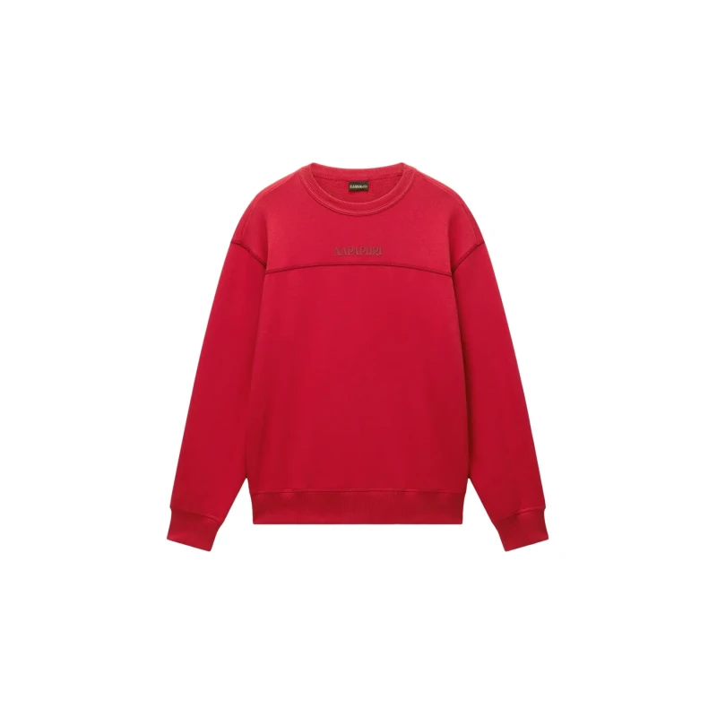 Image of French Terry Sweatshirt Napapijri Umbra Rouge Male S