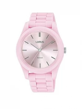 Image of Lorus Pink Sports Watch - RG257RX9