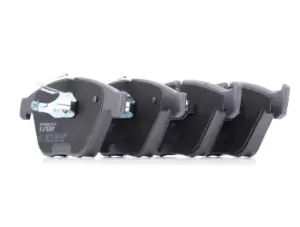 Image of TRW Brake pad set BMW GDB1498 2283764,2283865,2288870 2288871,2288873,2288874,2339270,2339271,34112283764,34112283865,34112288870,34112288871,6753668