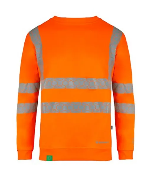 Image of Beeswift Envirowear Beeswift Envirowear High Visibility Sweatshirt Orange 4XL EWCSSOR4XL