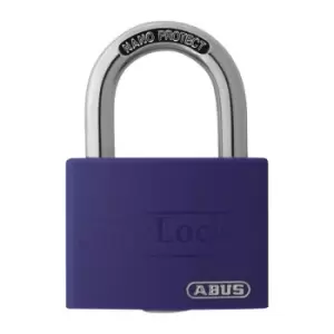 Image of Zylindervorhangschloss T65AL/40 lila Lock-Tag Schlossk.-B.43mm Alu.versch.-schl.