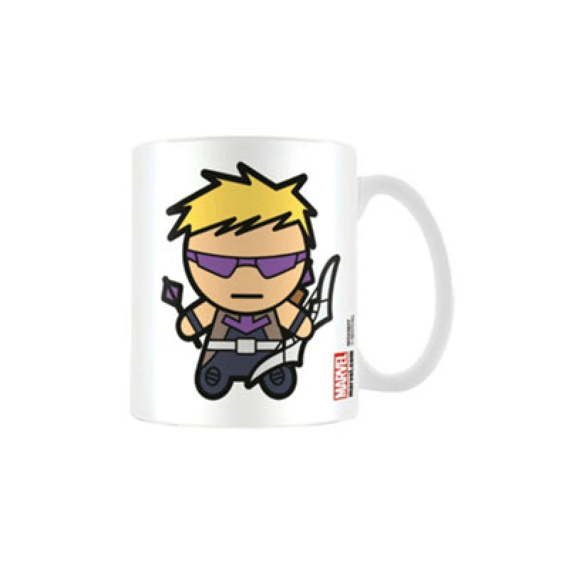 Image of Marvel Kawaii Hawkeye Mug White unisex
