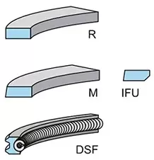 Image of Piston Ring Kit 800072510000 by Kolbenschmidt