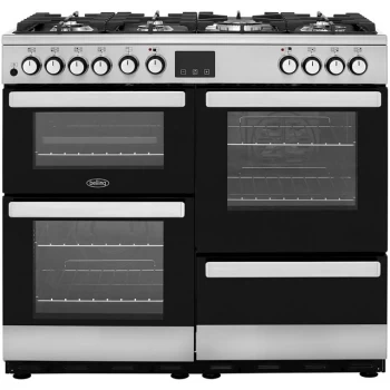 Image of Belling Cookcentre 100DFT Dual Fuel Range Cooker