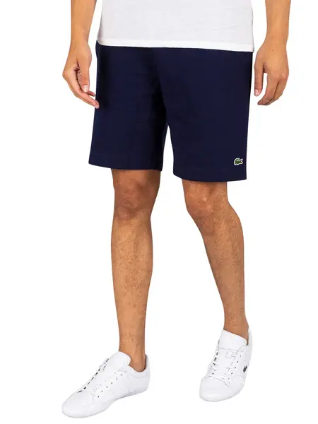 Image of Lacoste Logo Sweat Shorts Blue M