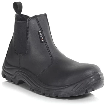 Image of Safety Boots, Black Dealer, Size 9 (43) - Safetix