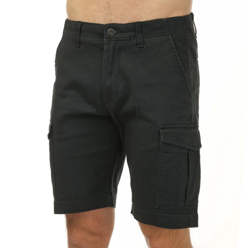 Image of Jack and Jones Charlie Dave Cargo Shorts - Black S
