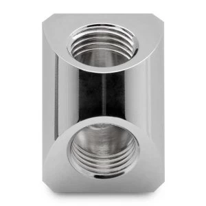 Image of EK Water Blocks EK-Quantum Torque Static Female to Female 90 Fitting - Nickel