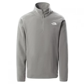 Image of The North Face Glacier Quarter Zip Fleece - V38 Agave Green