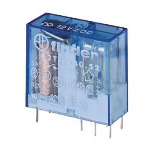 Image of Finder 40.52.9.012.0000 PCB Mount Relay 12VDC 8A DPDT (AgNi)