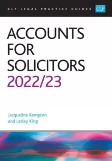 Image of Accounts for Solicitors 2022/2023 : Legal Practice Course Guides (LPC)