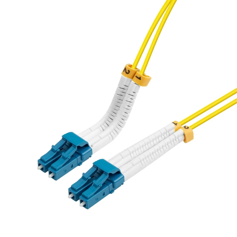 Image of Lanview LVO231407-FLEX InfiniBand/fibre optic cable 2m LC LC/LC Yello