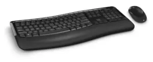 Image of Microsoft Comfort Desktop 5050 keyboard RF Wireless QWERTY...